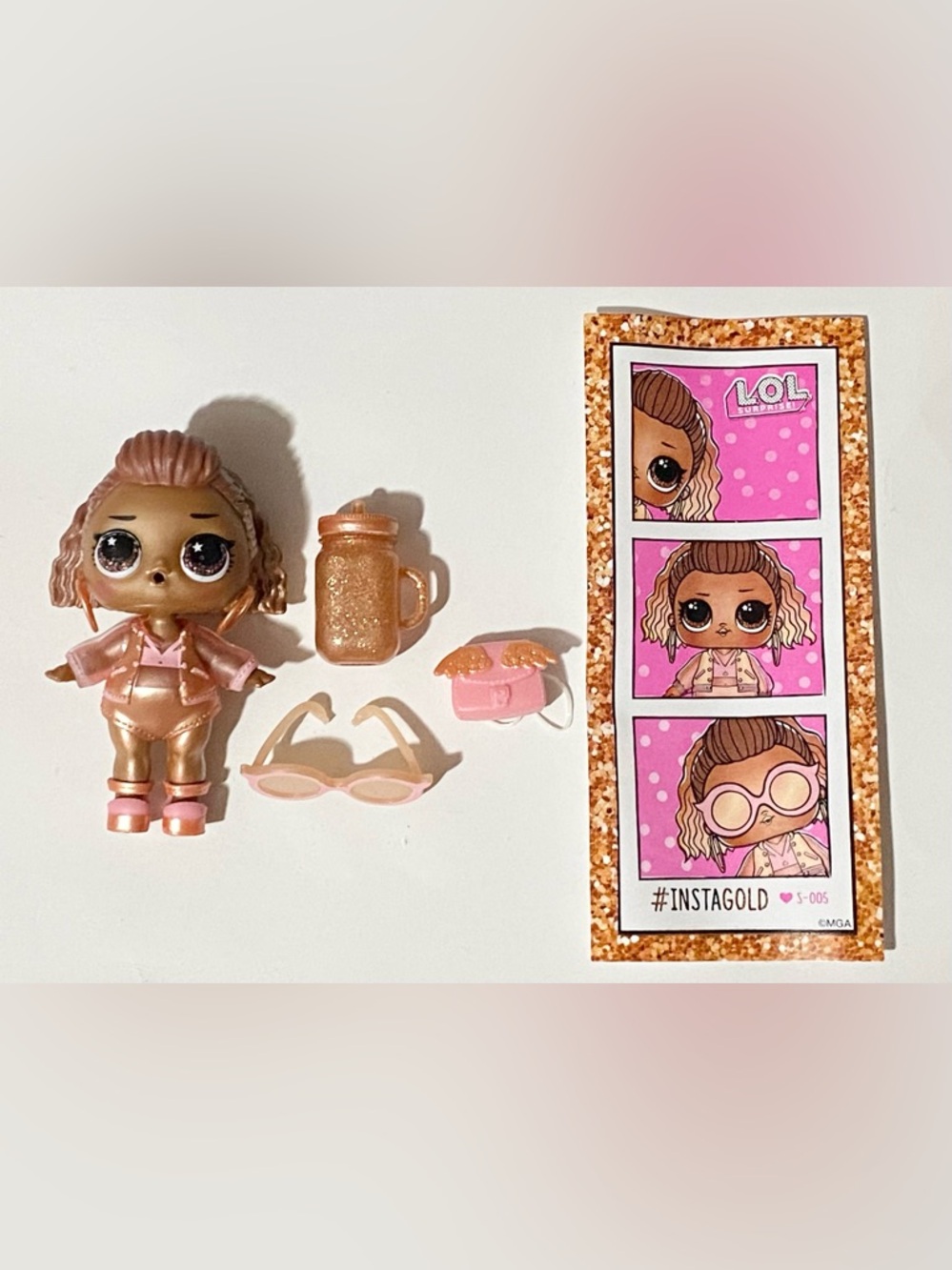 L.O.L. Surprise! Instagold Doll with Accessories Ultra Rare MGA